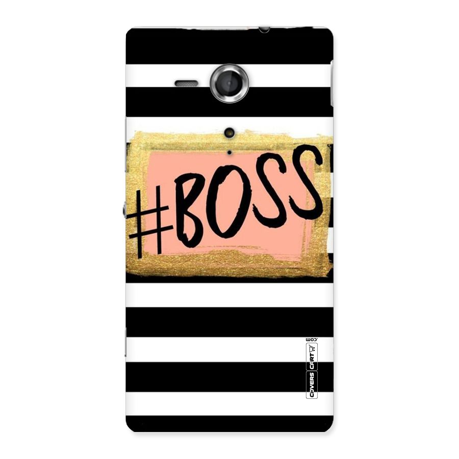 Boss Stripes Back Case for Sony Xperia SP