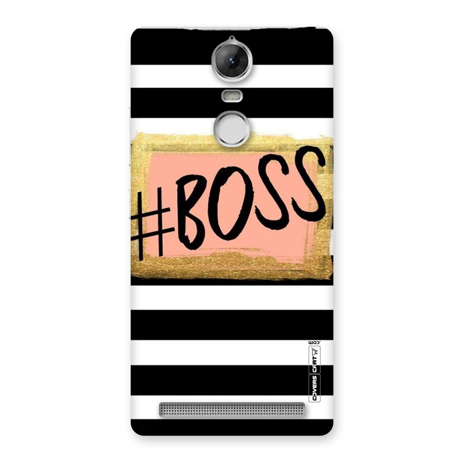 Boss Stripes Back Case for Vibe K5 Note