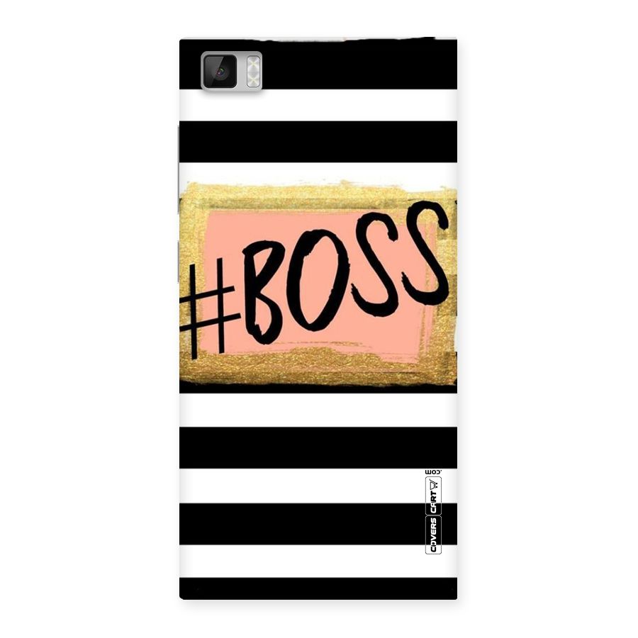 Boss Stripes Back Case for Xiaomi Mi3