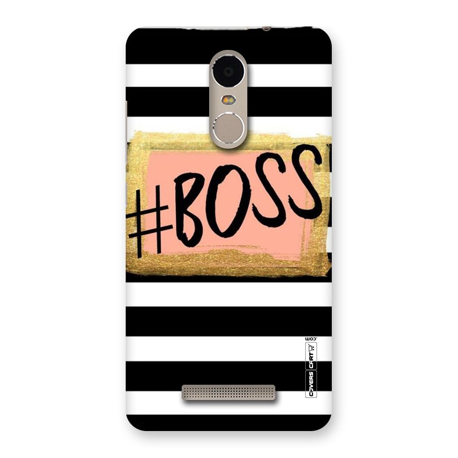 Boss Stripes Back Case for Xiaomi Redmi Note 3