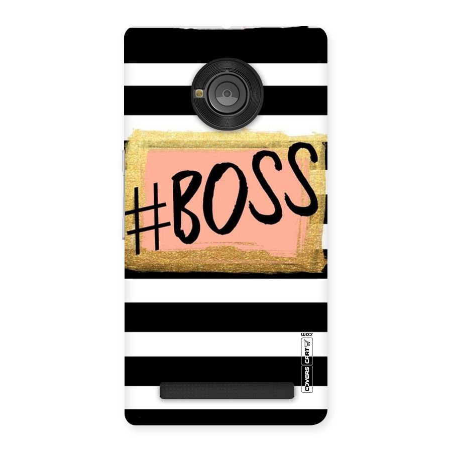Boss Stripes Back Case for Yu Yuphoria
