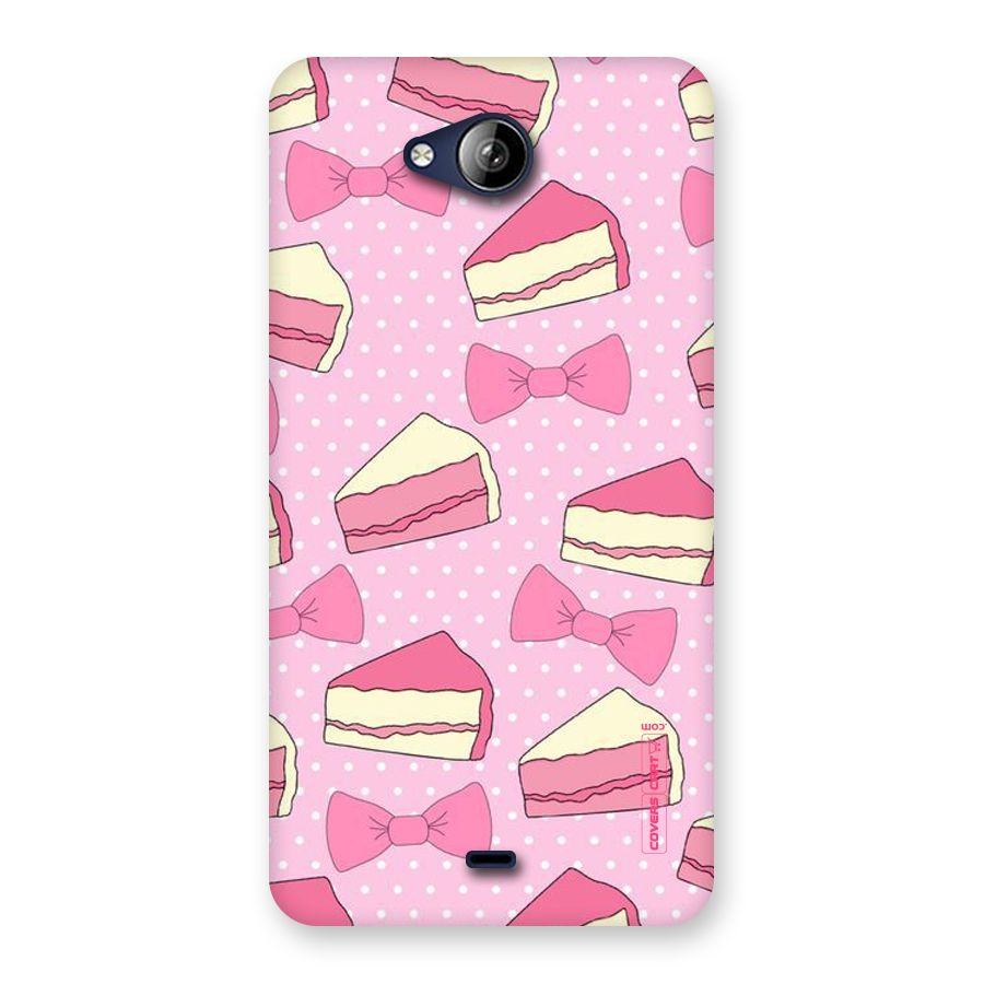 Bow Cake Back Case for Canvas Play Q355