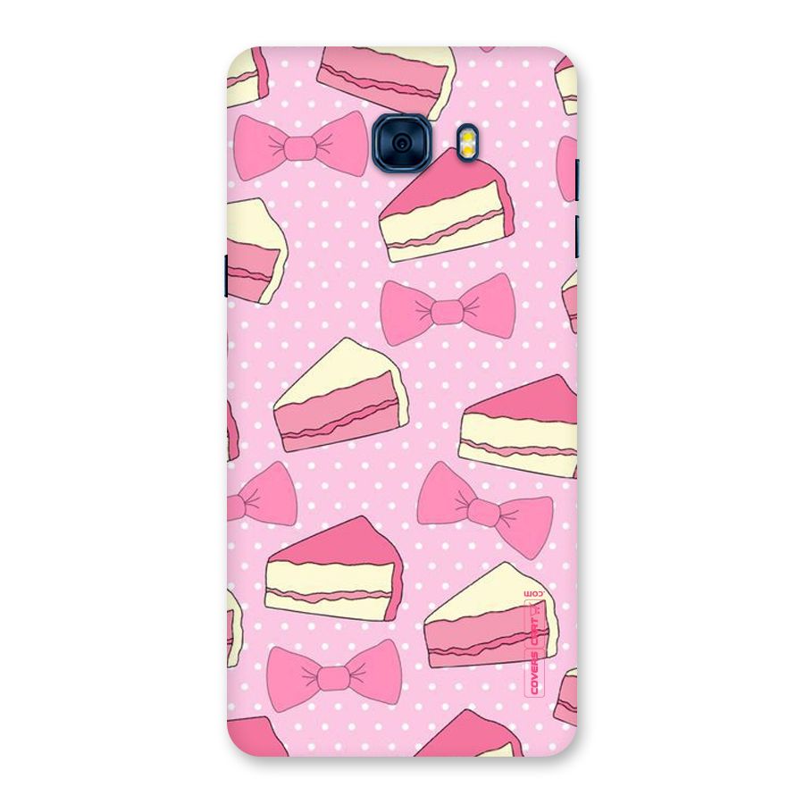Bow Cake Back Case for Galaxy C7 Pro