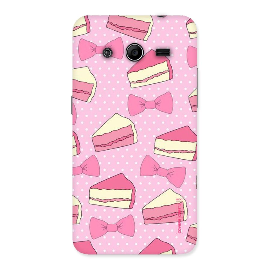 Bow Cake Back Case for Galaxy Core 2