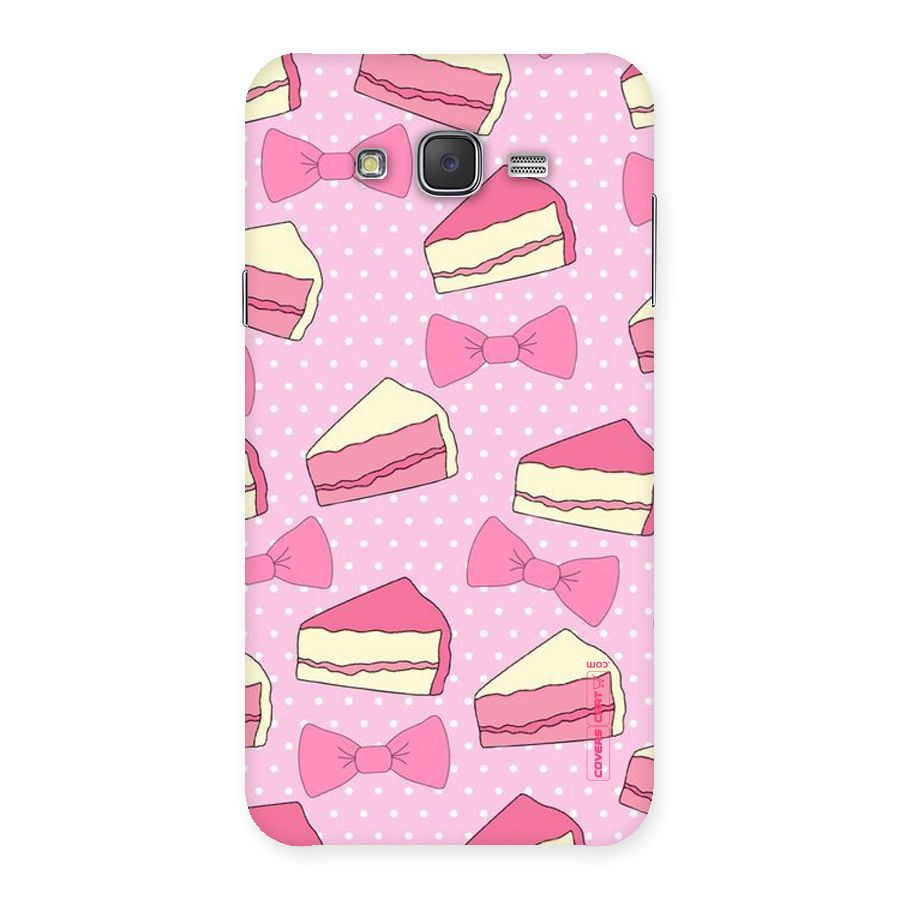 Bow Cake Back Case for Galaxy J7