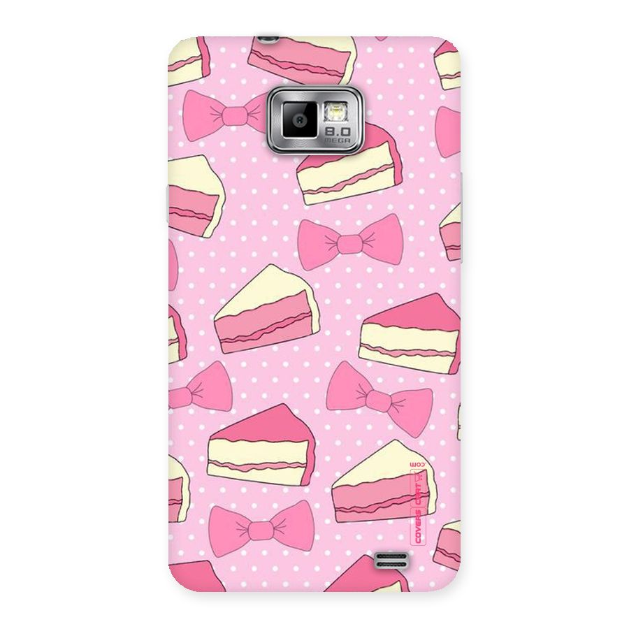 Bow Cake Back Case for Galaxy S2