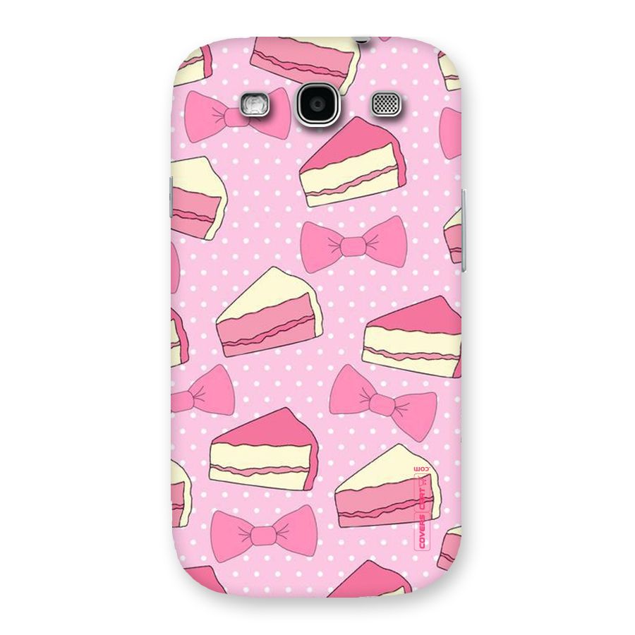 Bow Cake Back Case for Galaxy S3