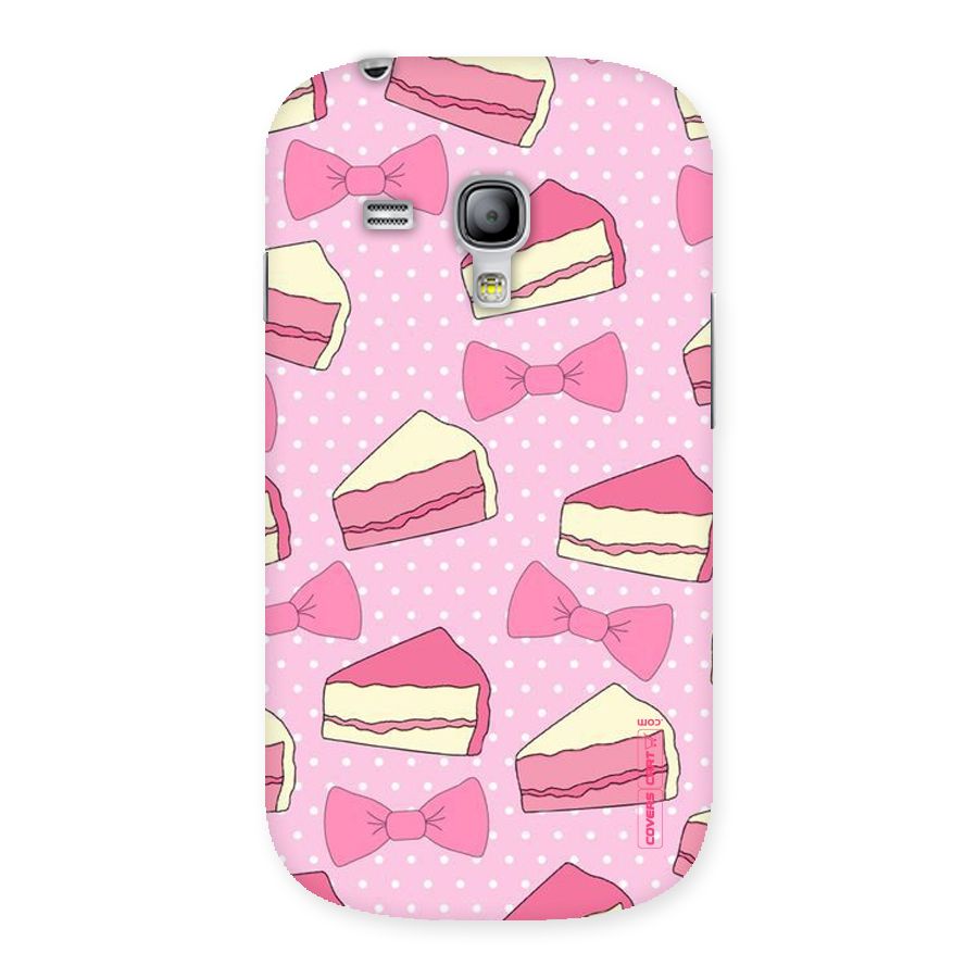 Bow Cake Back Case for Galaxy S3 Mini