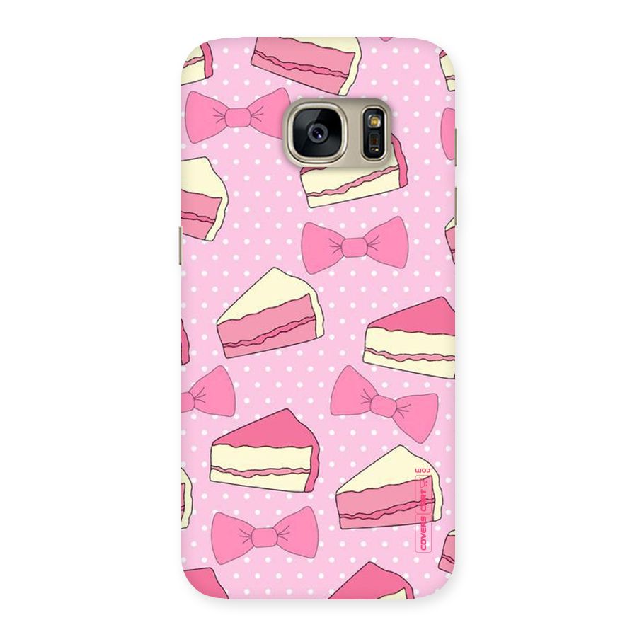 Bow Cake Back Case for Galaxy S7