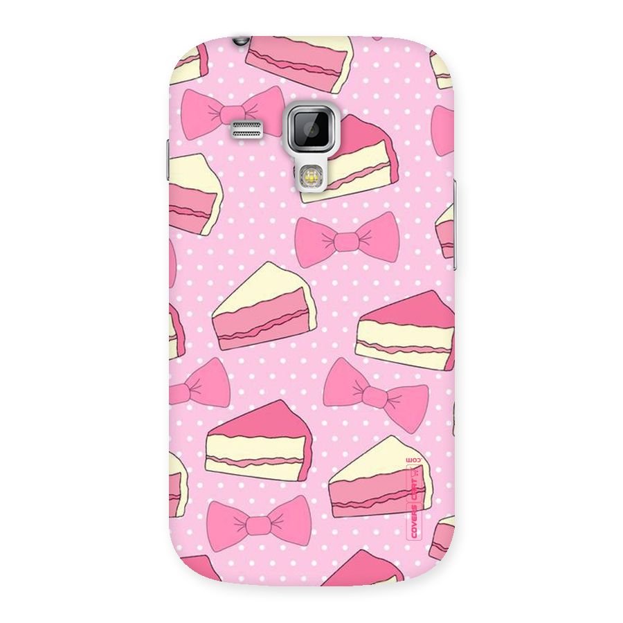Bow Cake Back Case for Galaxy S Duos
