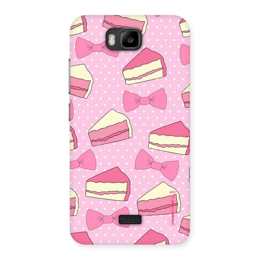 Bow Cake Back Case for Honor Bee