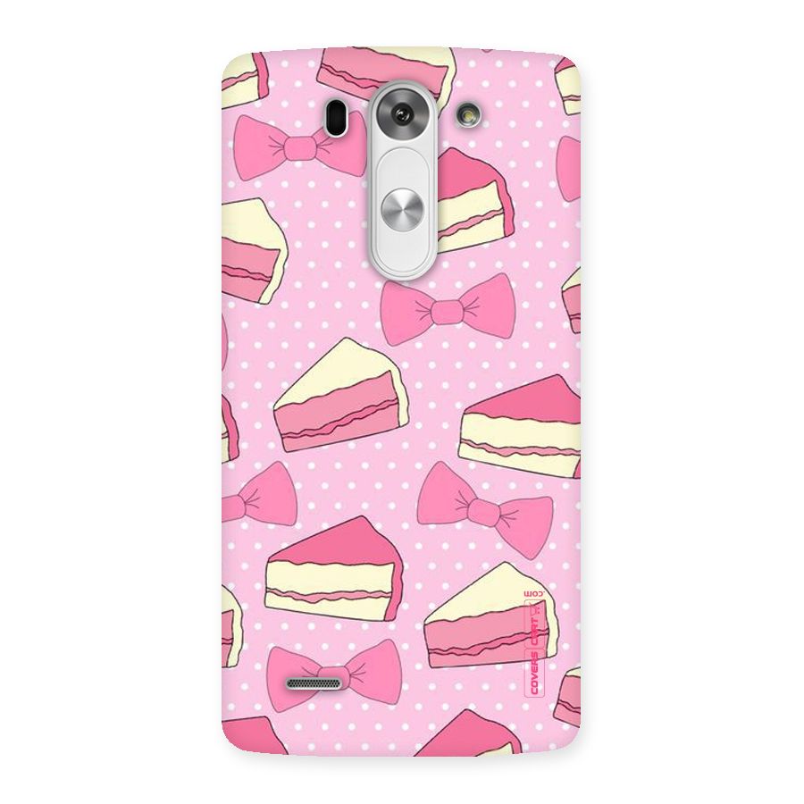 Bow Cake Back Case for LG G3 Beat