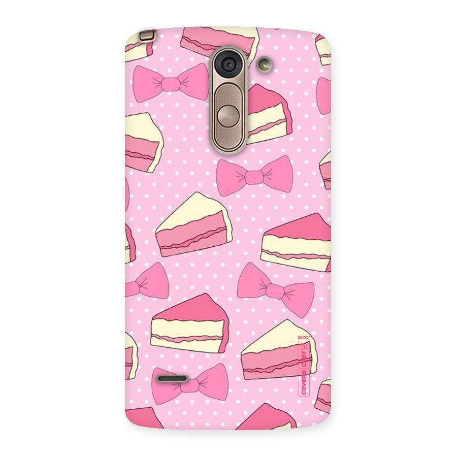 Bow Cake Back Case for LG G3 Stylus