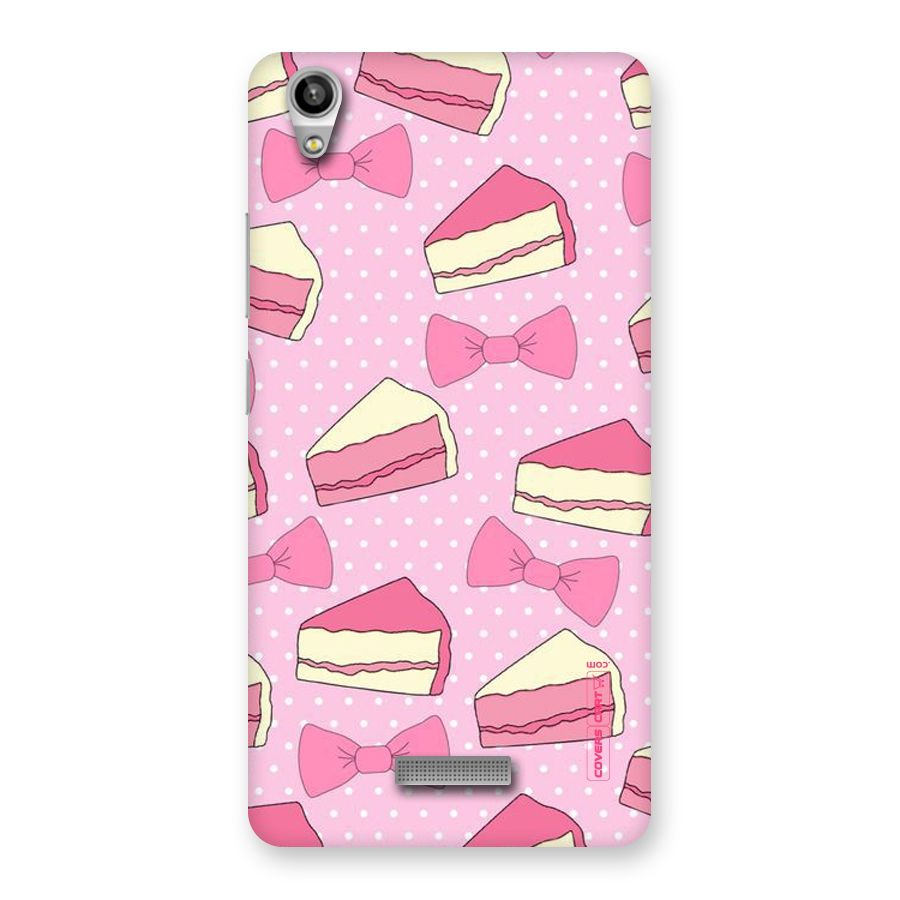 Bow Cake Back Case for Lava-Pixel-V1