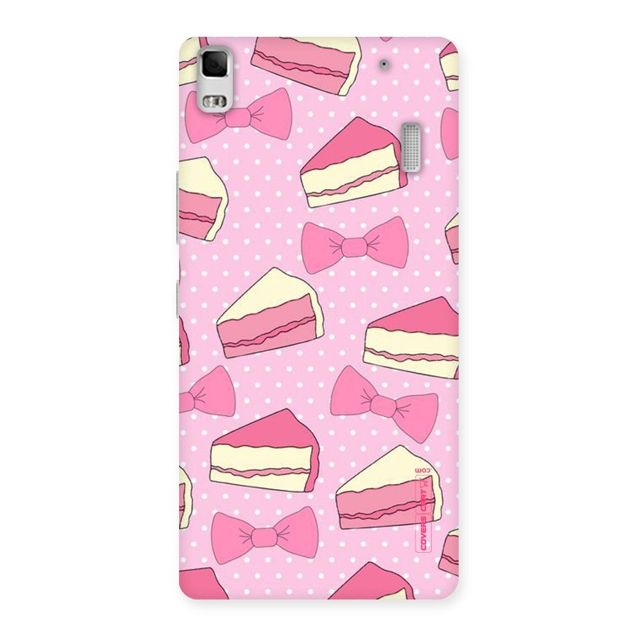 Bow Cake Back Case for Lenovo A7000