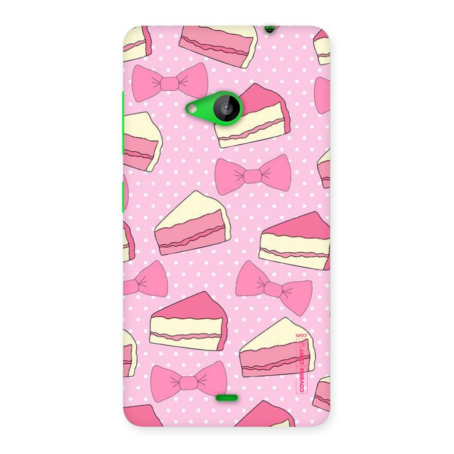 Bow Cake Back Case for Lumia 535