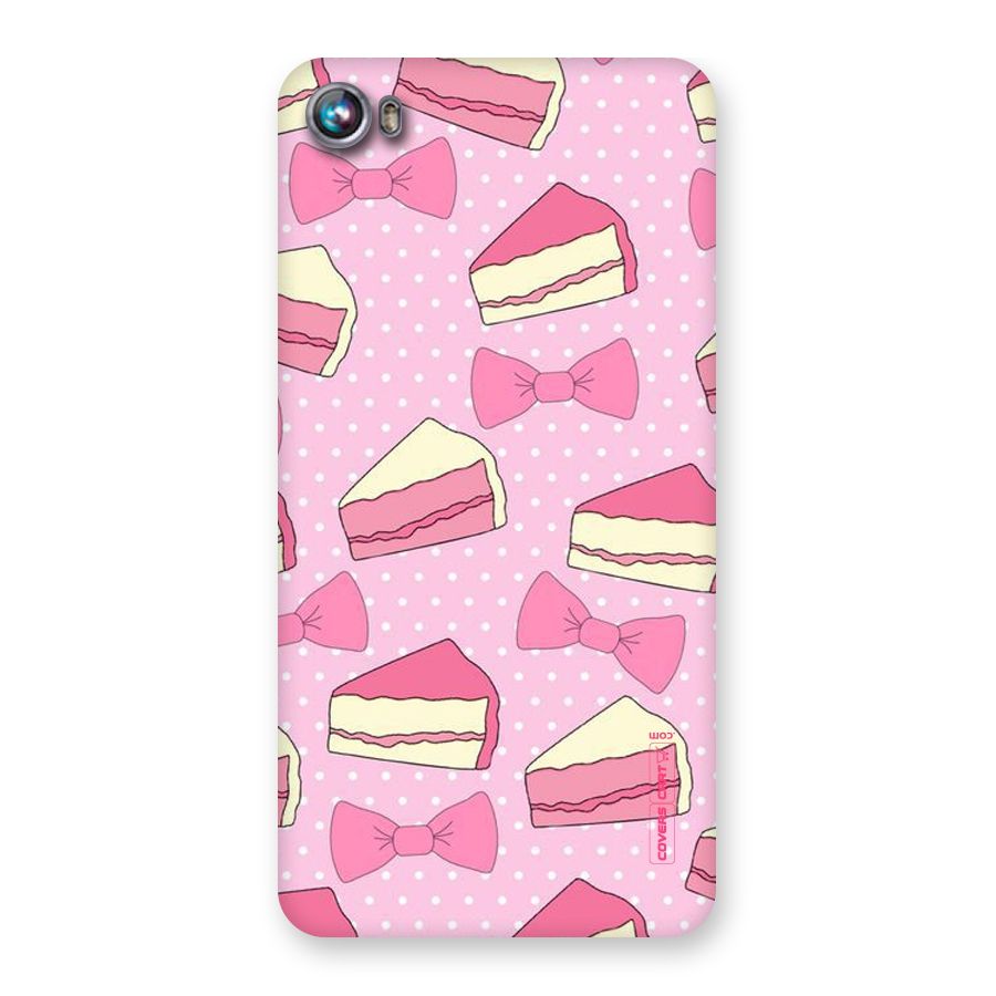 Bow Cake Back Case for Micromax Canvas Fire 4 A107