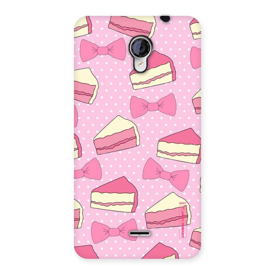 Bow Cake Back Case for Micromax Unite 2 A106