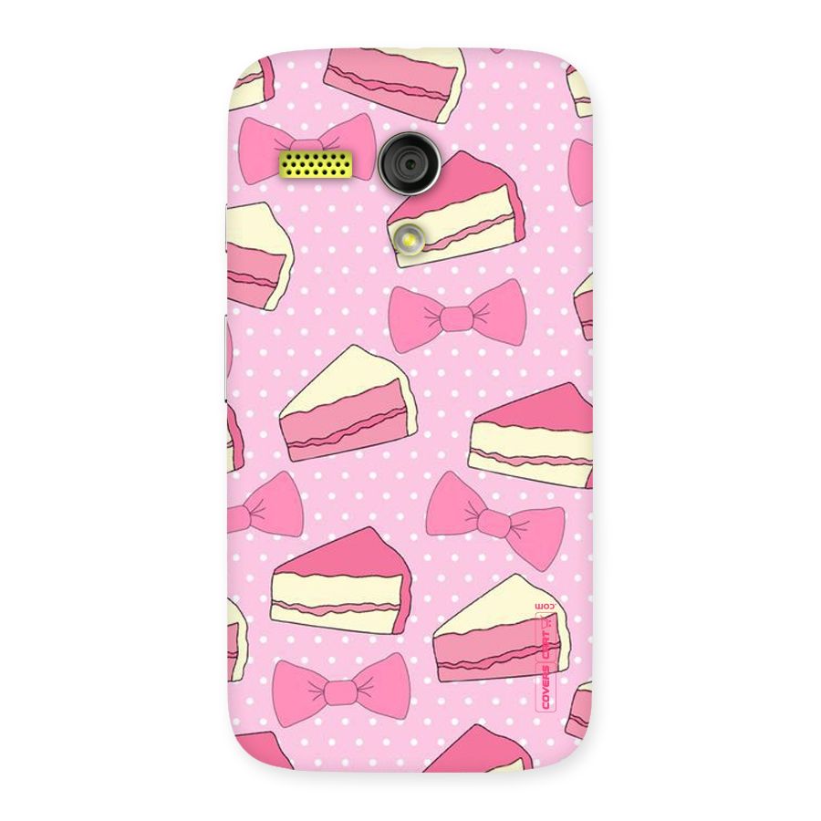 Bow Cake Back Case for Moto G