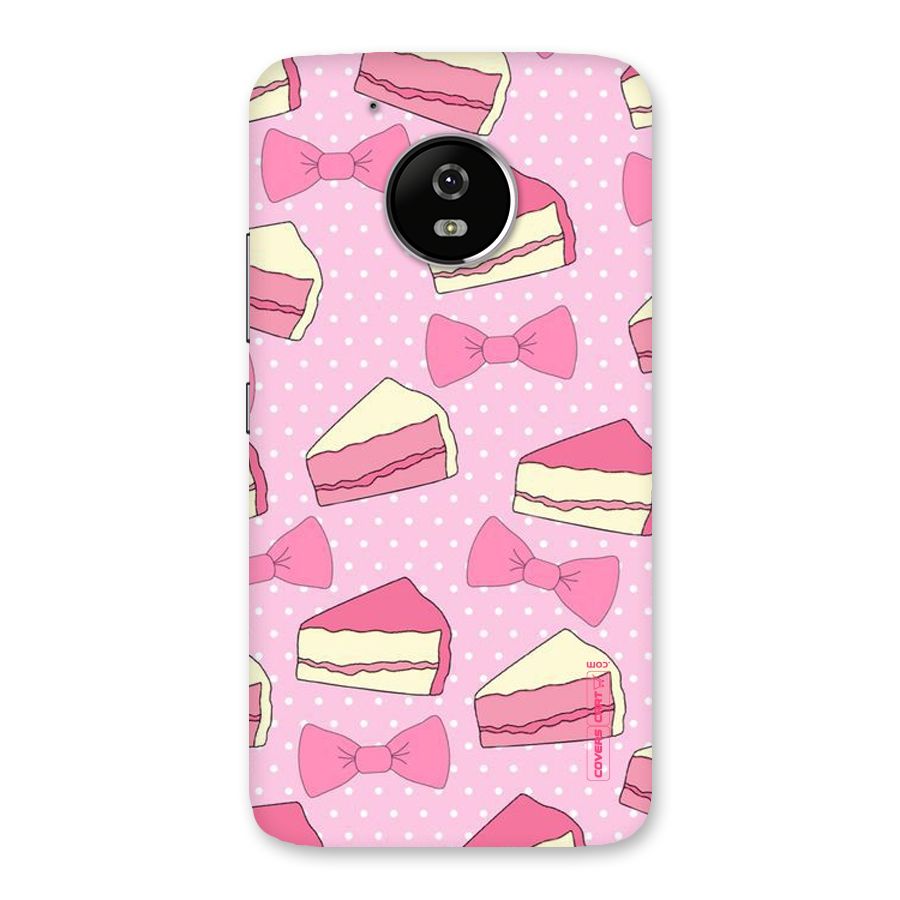 Bow Cake Back Case for Moto G5