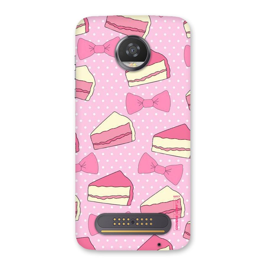 Bow Cake Back Case for Moto Z2 Play