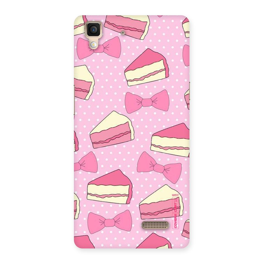 Bow Cake Back Case for Oppo R7