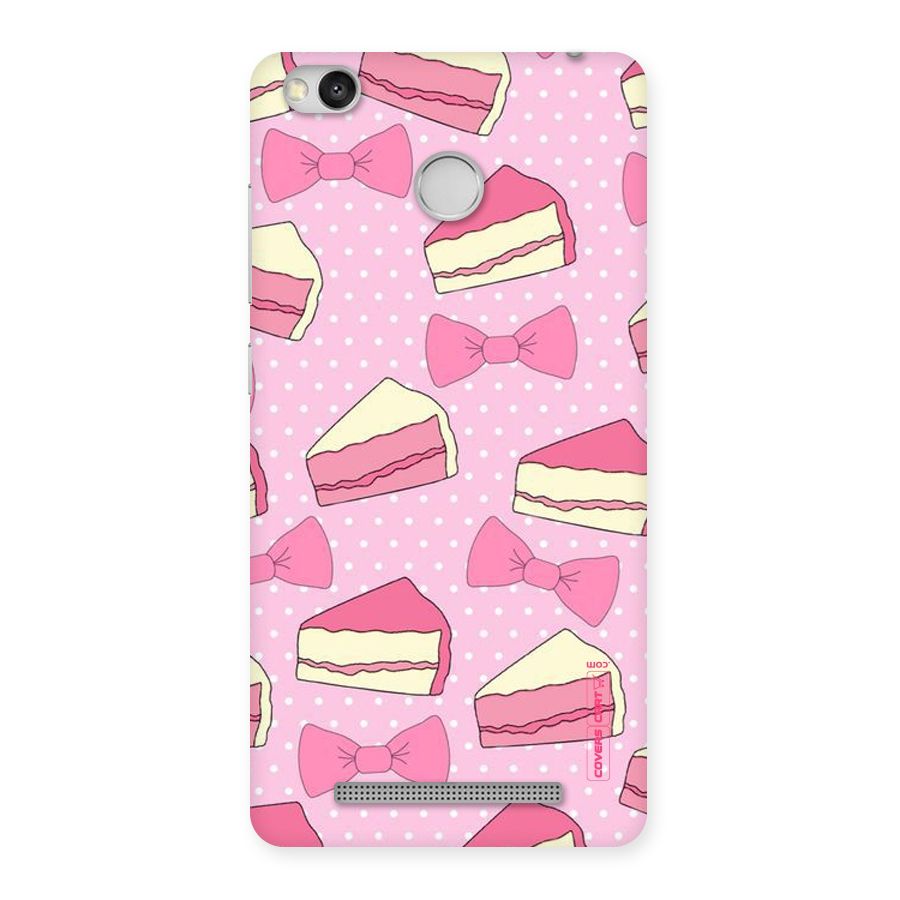 Bow Cake Back Case for Redmi 3S Prime