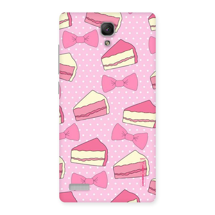 Bow Cake Back Case for Redmi Note Prime