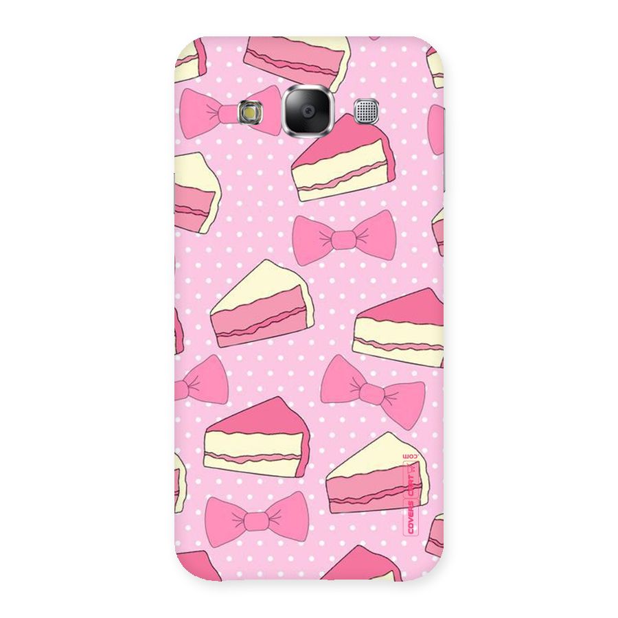 Bow Cake Back Case for Samsung Galaxy E5