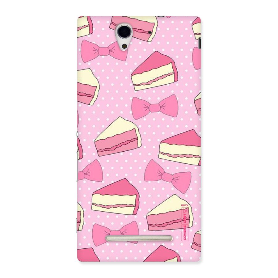 Bow Cake Back Case for Sony Xperia C3