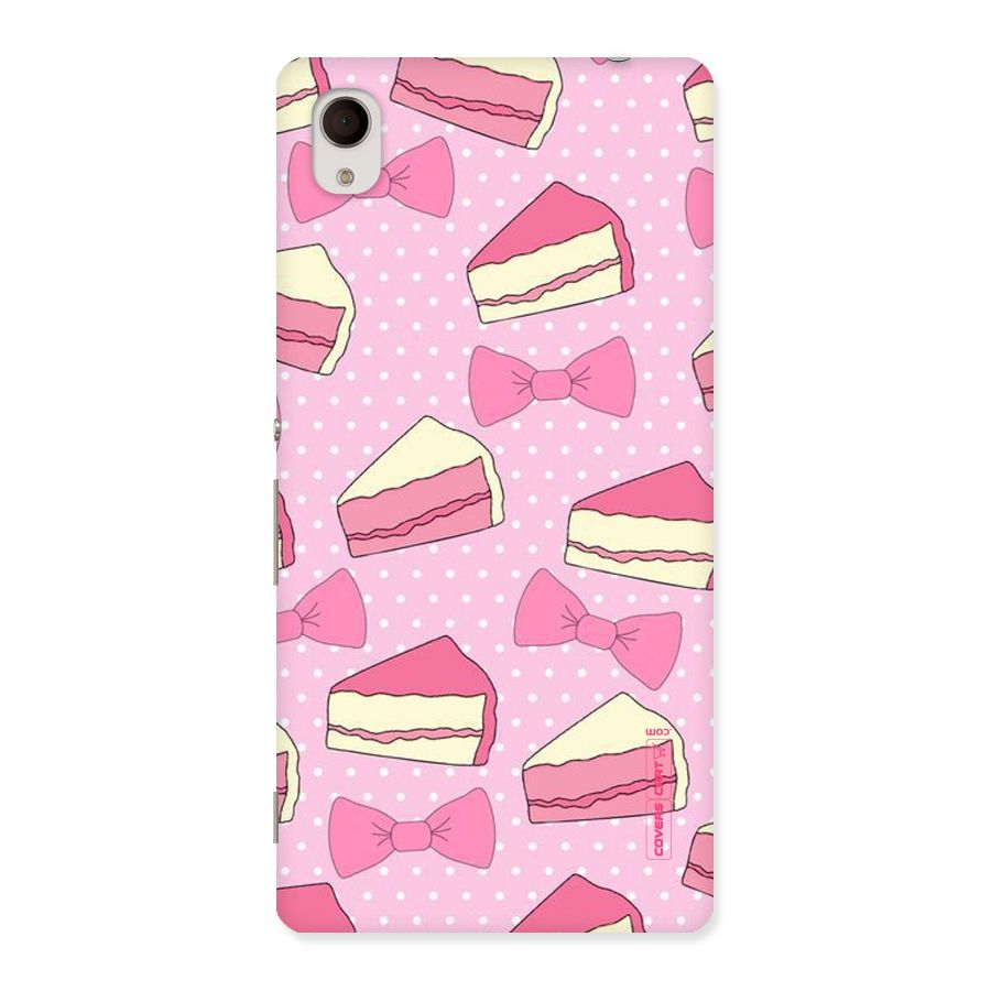 Bow Cake Back Case for Sony Xperia M4
