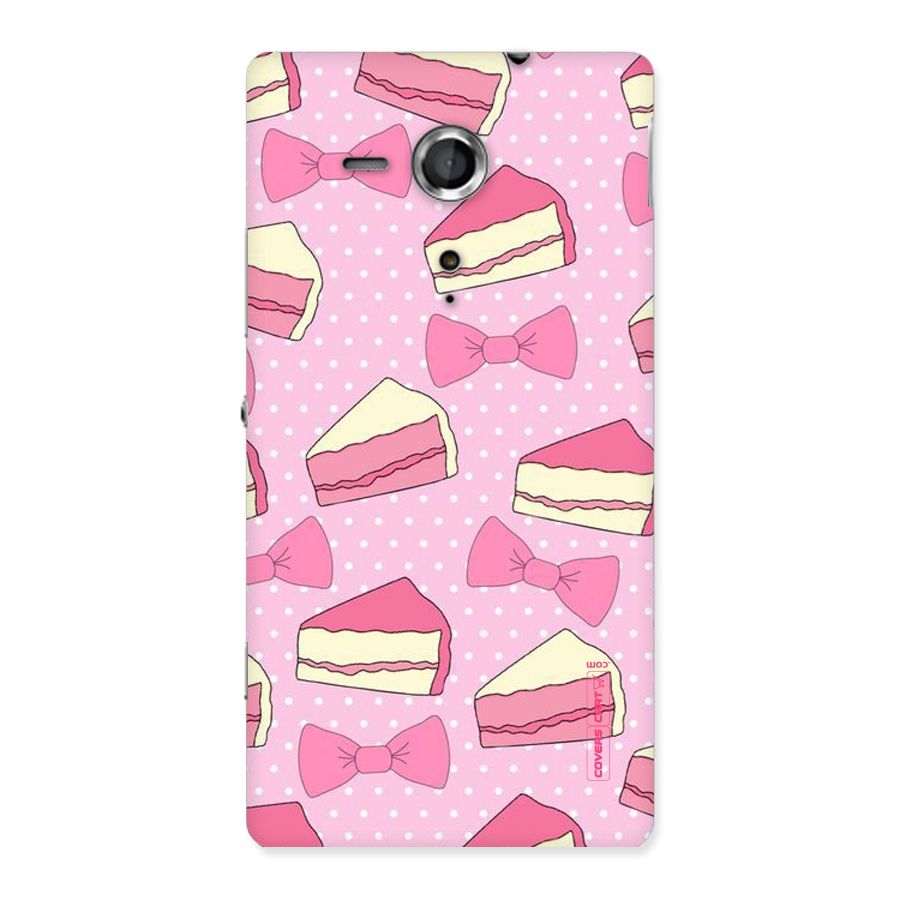 Bow Cake Back Case for Sony Xperia SP