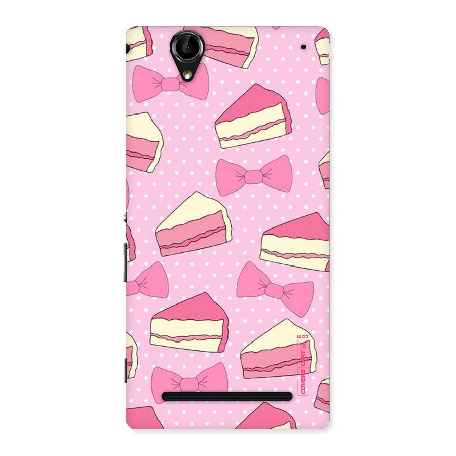Bow Cake Back Case for Sony Xperia T2
