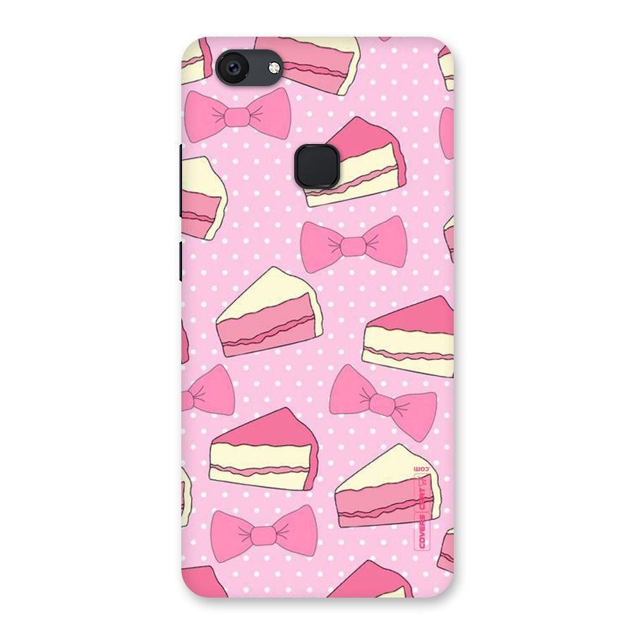 Bow Cake Back Case for Vivo V7 Plus