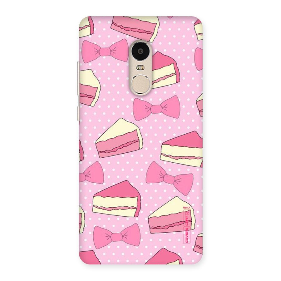 Bow Cake Back Case for Xiaomi Redmi Note 4