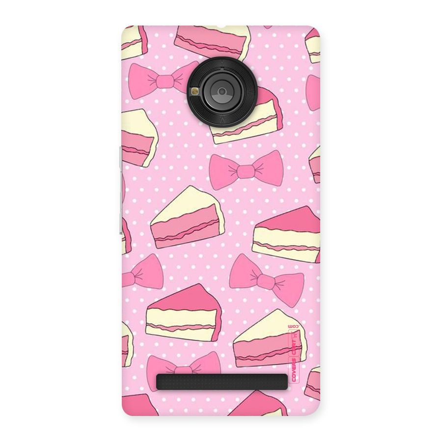 Bow Cake Back Case for Yu Yunique