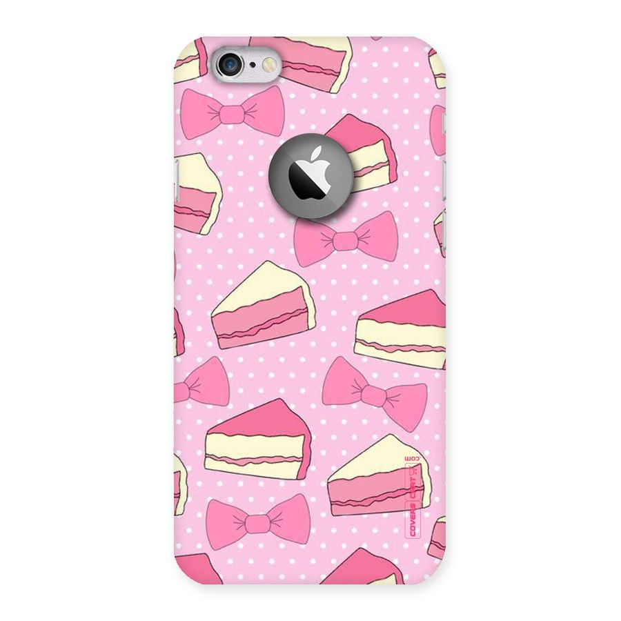 Bow Cake Back Case for iPhone 6 Logo Cut