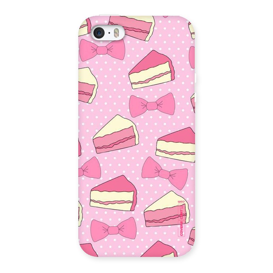 Bow Cake Back Case for iPhone SE