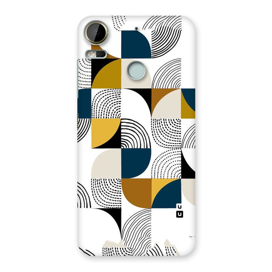 Boxes Pattern Back Case for Desire 10 Pro