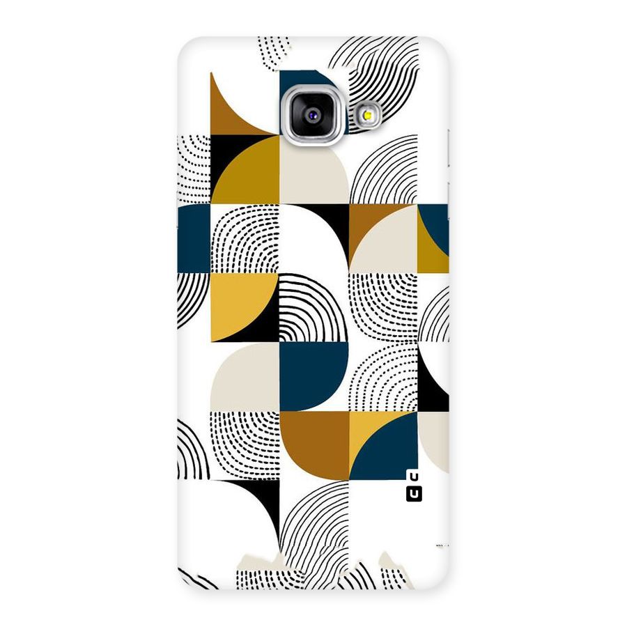 Boxes Pattern Back Case for Galaxy A5 2016
