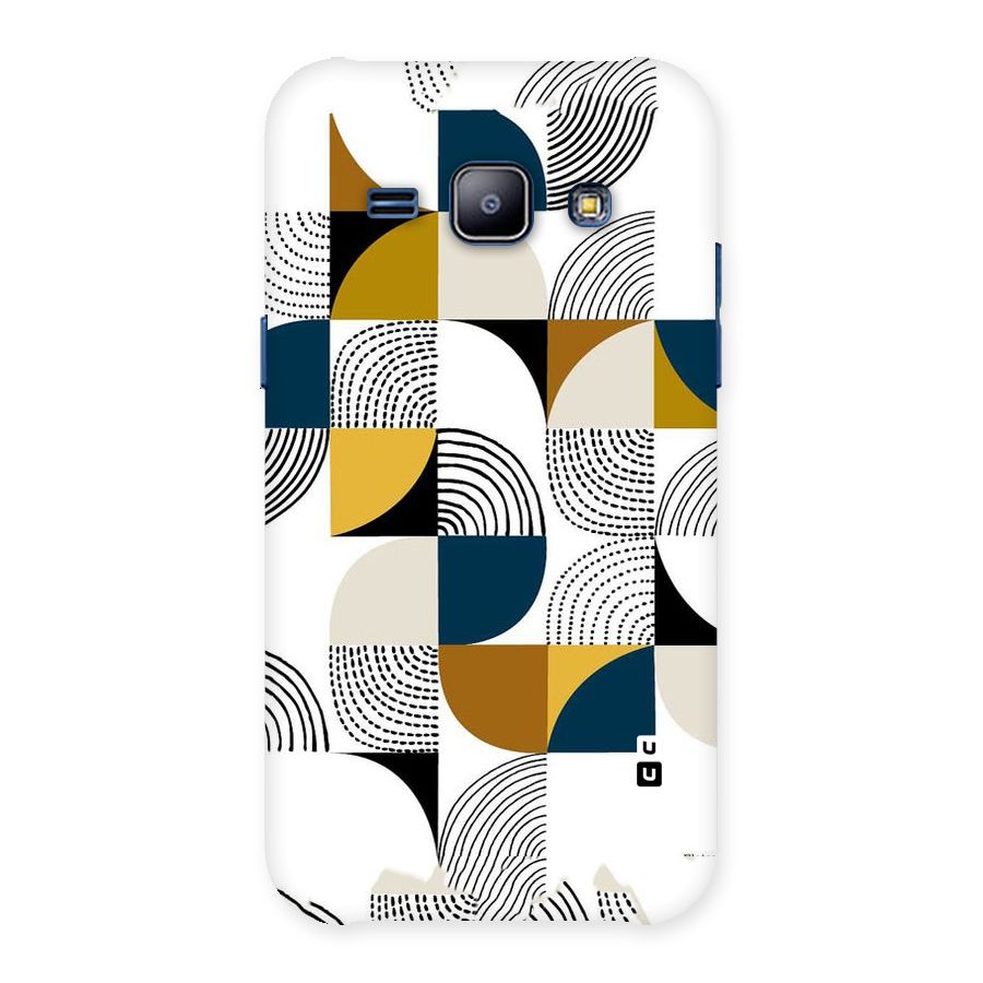 Boxes Pattern Back Case for Galaxy J1