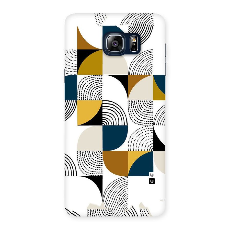 Boxes Pattern Back Case for Galaxy Note 5