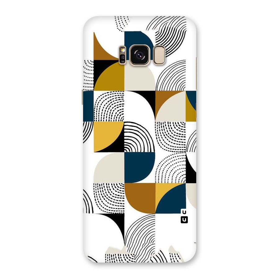 Boxes Pattern Back Case for Galaxy S8 Plus