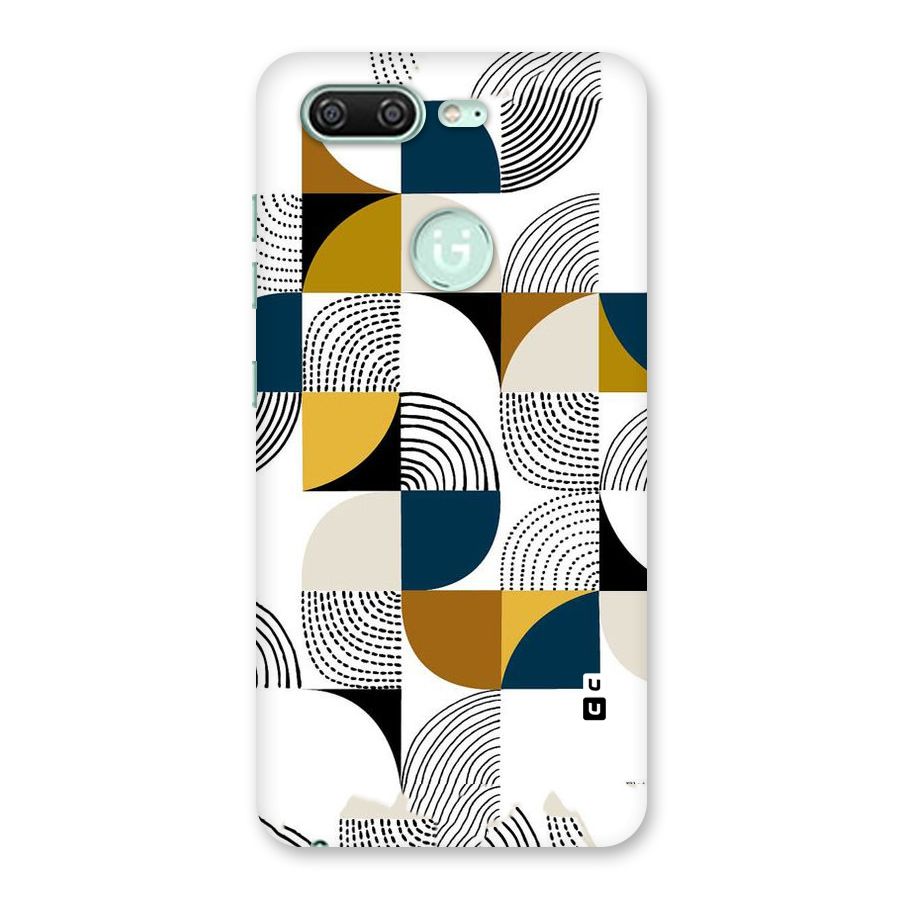 Boxes Pattern Back Case for Gionee S10