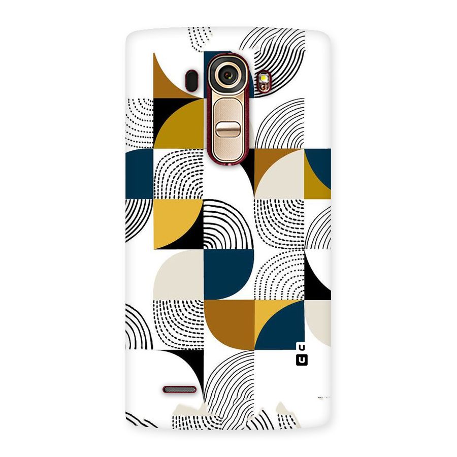 Boxes Pattern Back Case for LG G4