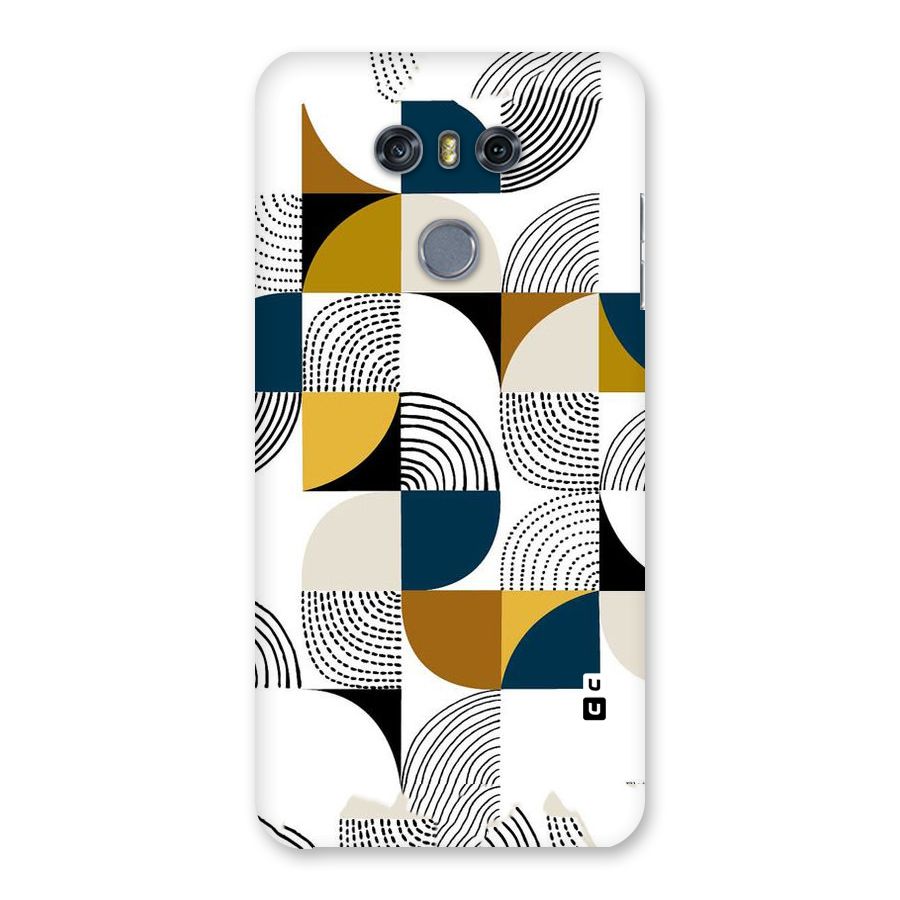 Boxes Pattern Back Case for LG G6
