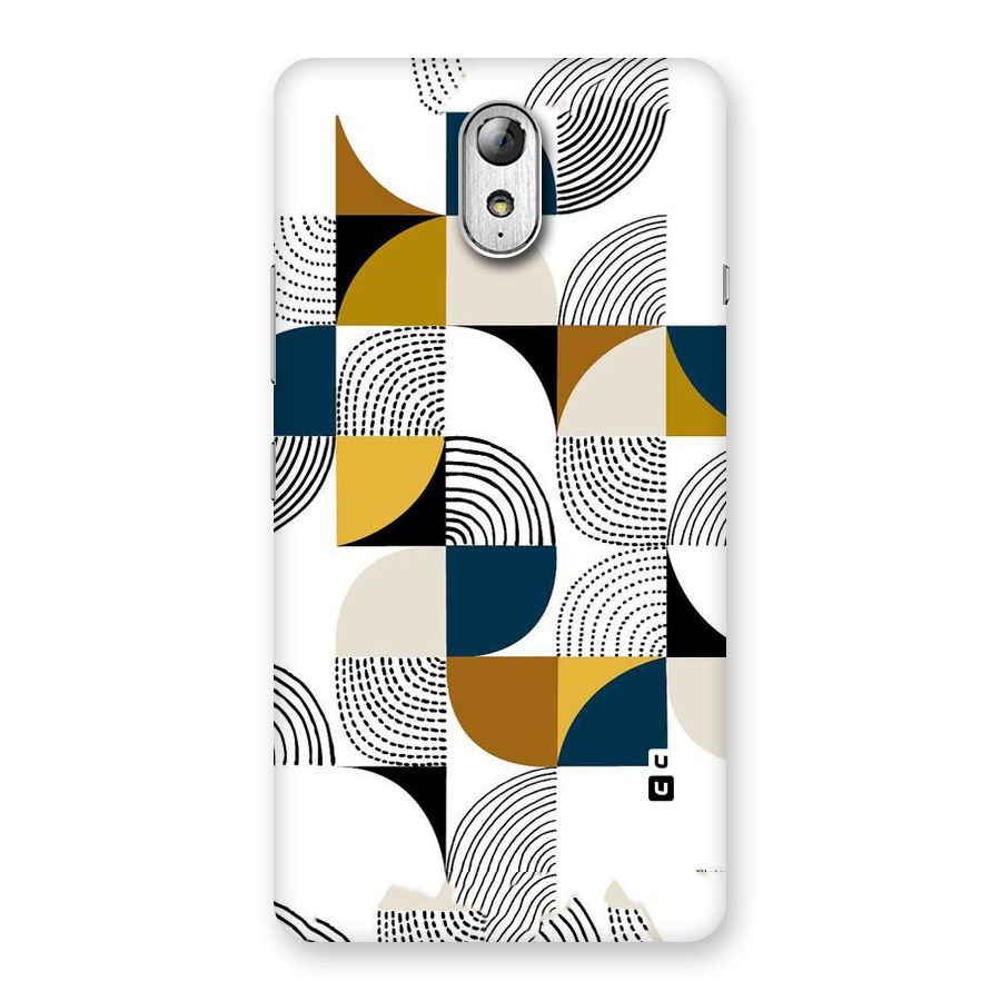 Boxes Pattern Back Case for Lenovo Vibe P1M