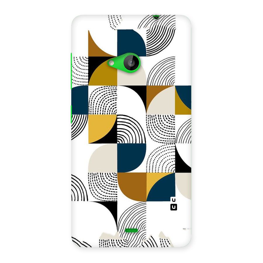 Boxes Pattern Back Case for Lumia 535