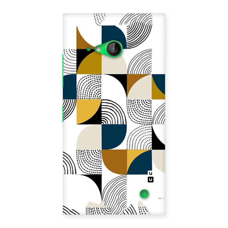 Boxes Pattern Back Case for Lumia 730