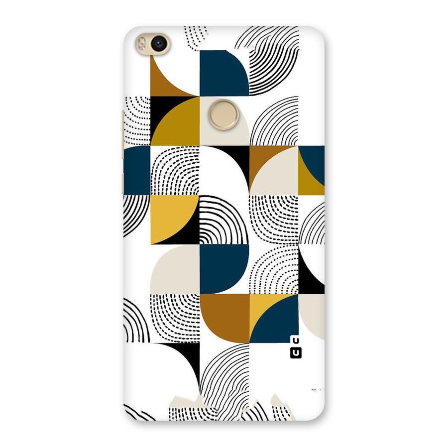 Boxes Pattern Back Case for Mi Max 2